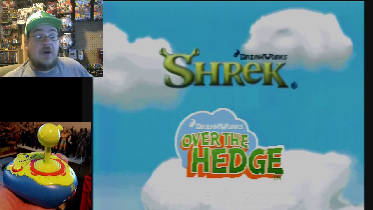 Shrek Plug & Play TV Games system game play