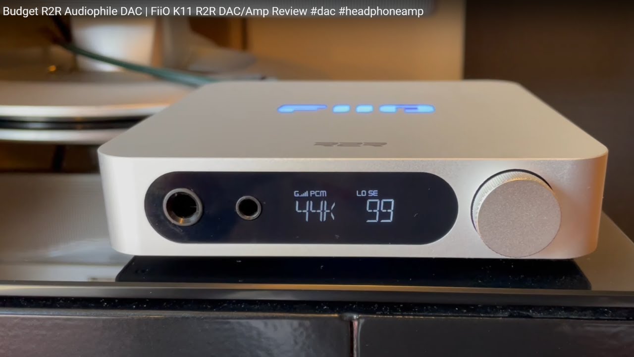 Бюджетный аудиофильский ЦАП R2R | Обзор ЦАП/усилителя FiiO K11 R2R #dac #headphoneamp