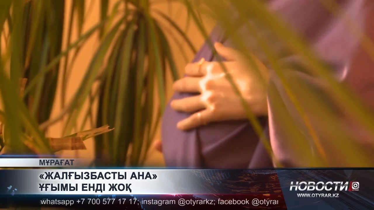 «Жалғызбасты ана» ұғымы енді жоқ