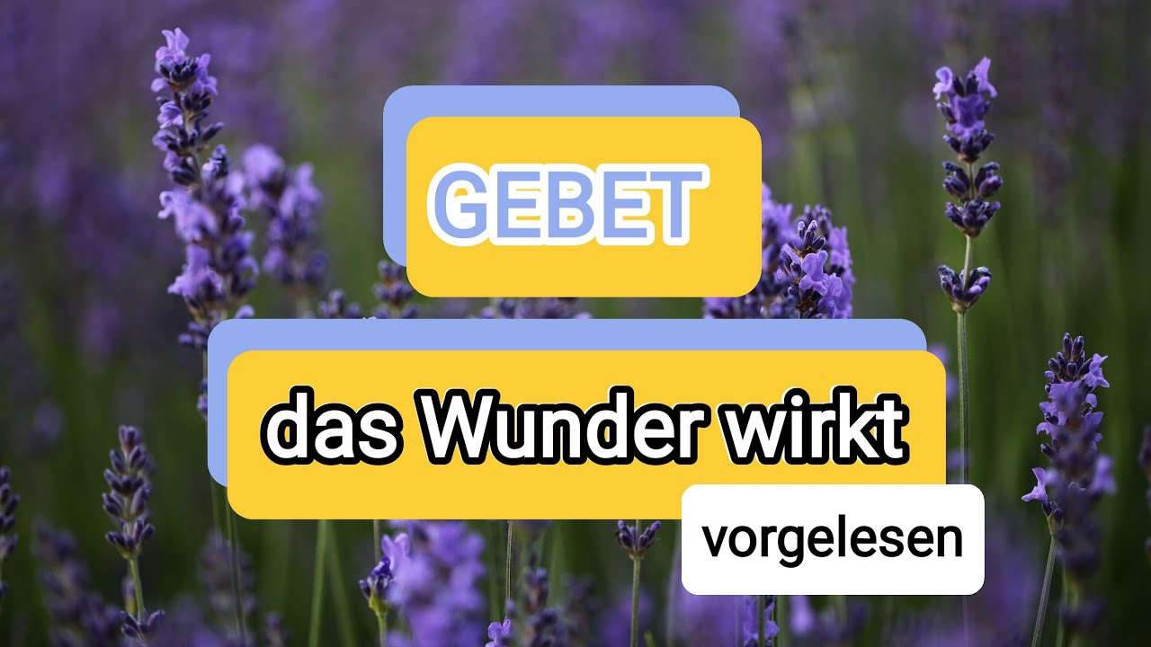GEBET um Vergebung ALLER Sünden an JESUS CHRISTUS / Angst und Sorgen bei JESUS lassen / VORGELESEN /
