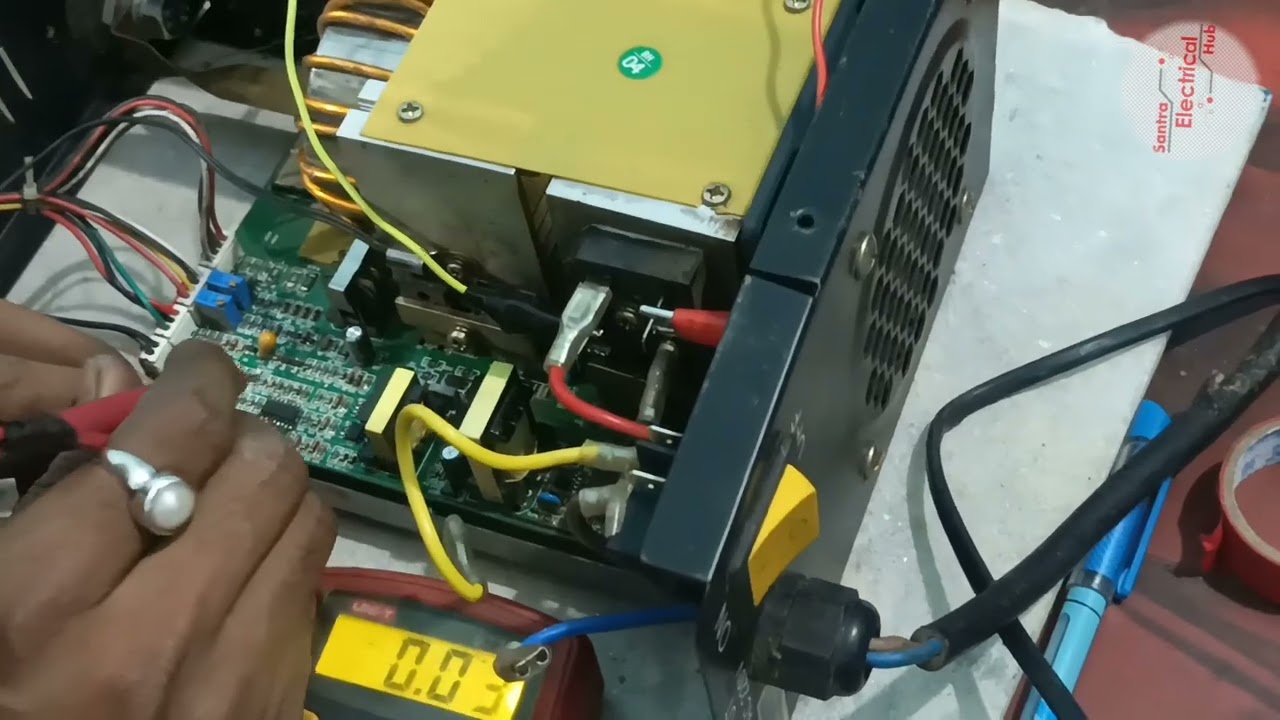 Single card welding machine no output repair.