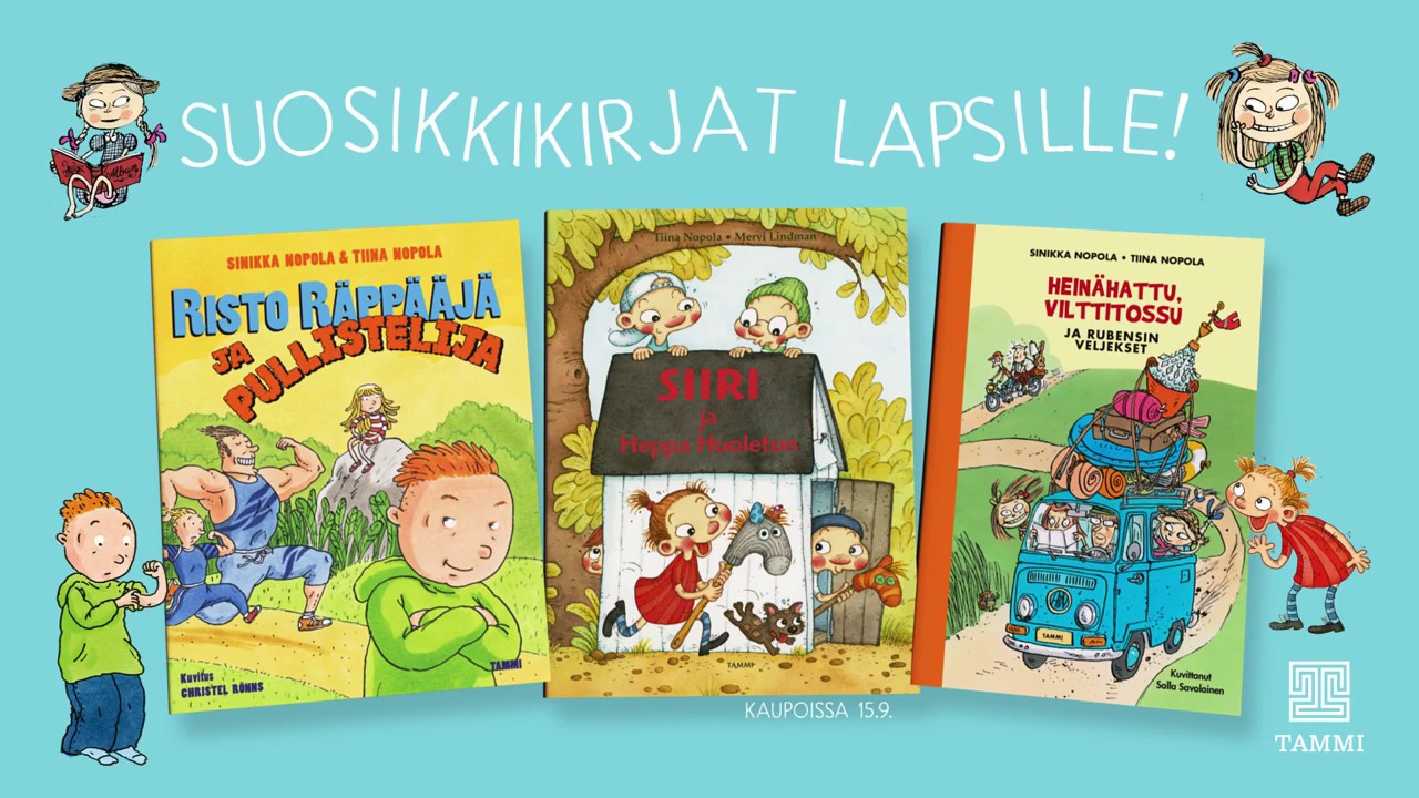Sinikka Nopola ja Tiina Nopola: Suosikkikirjat lapsille