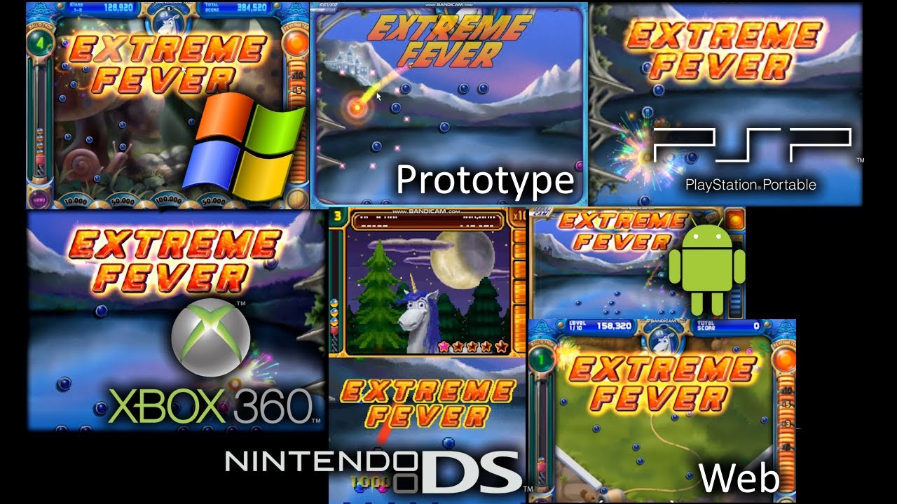 Peggle Extreme Fever Compilation (PC, Pego, PSP, Xbox 360, Nintendo DS, Android, Web/PopCap Loader)