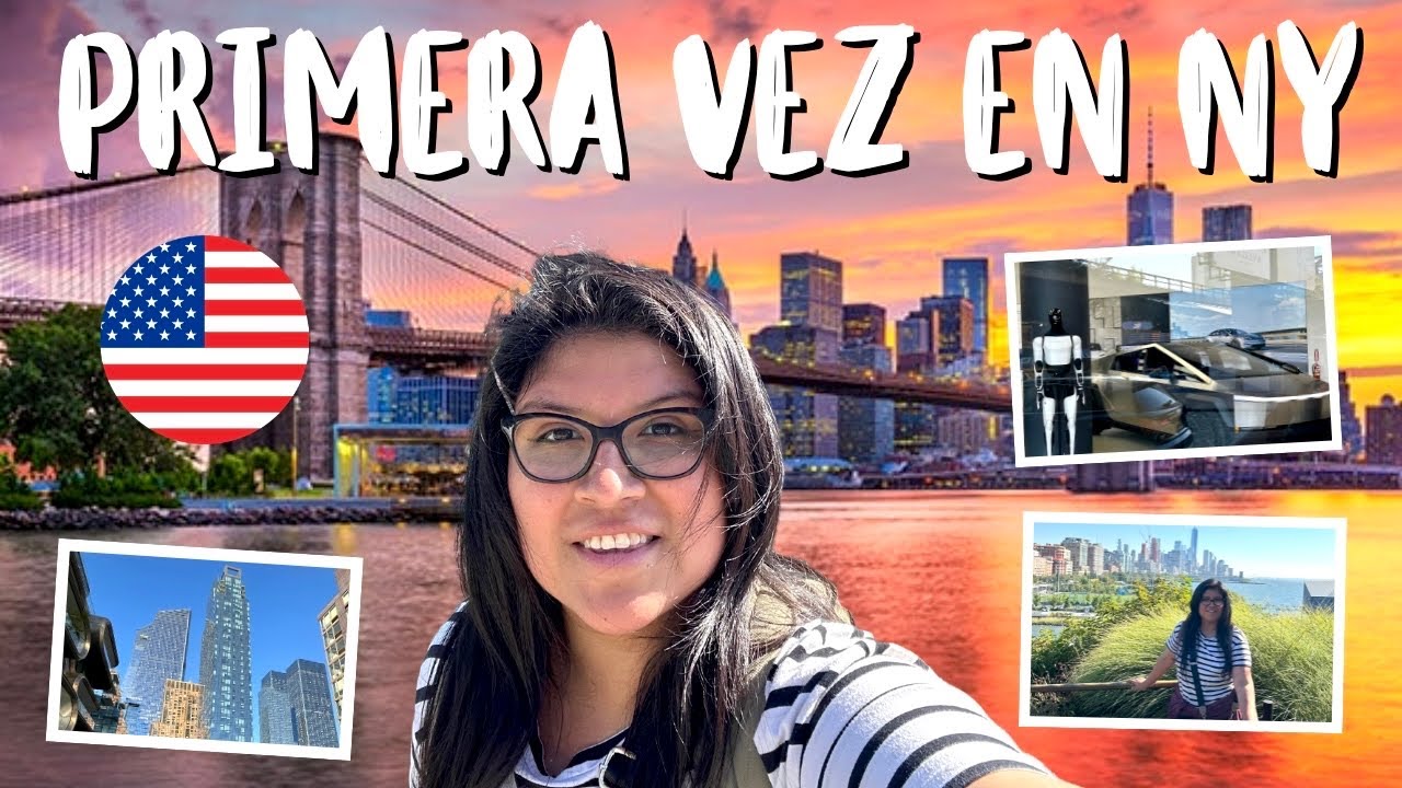 🇺🇸 &iexcl;Mi PRIMER VIAJE a USA! Conoc&iacute; NUEVA YORK por primera vez🗽