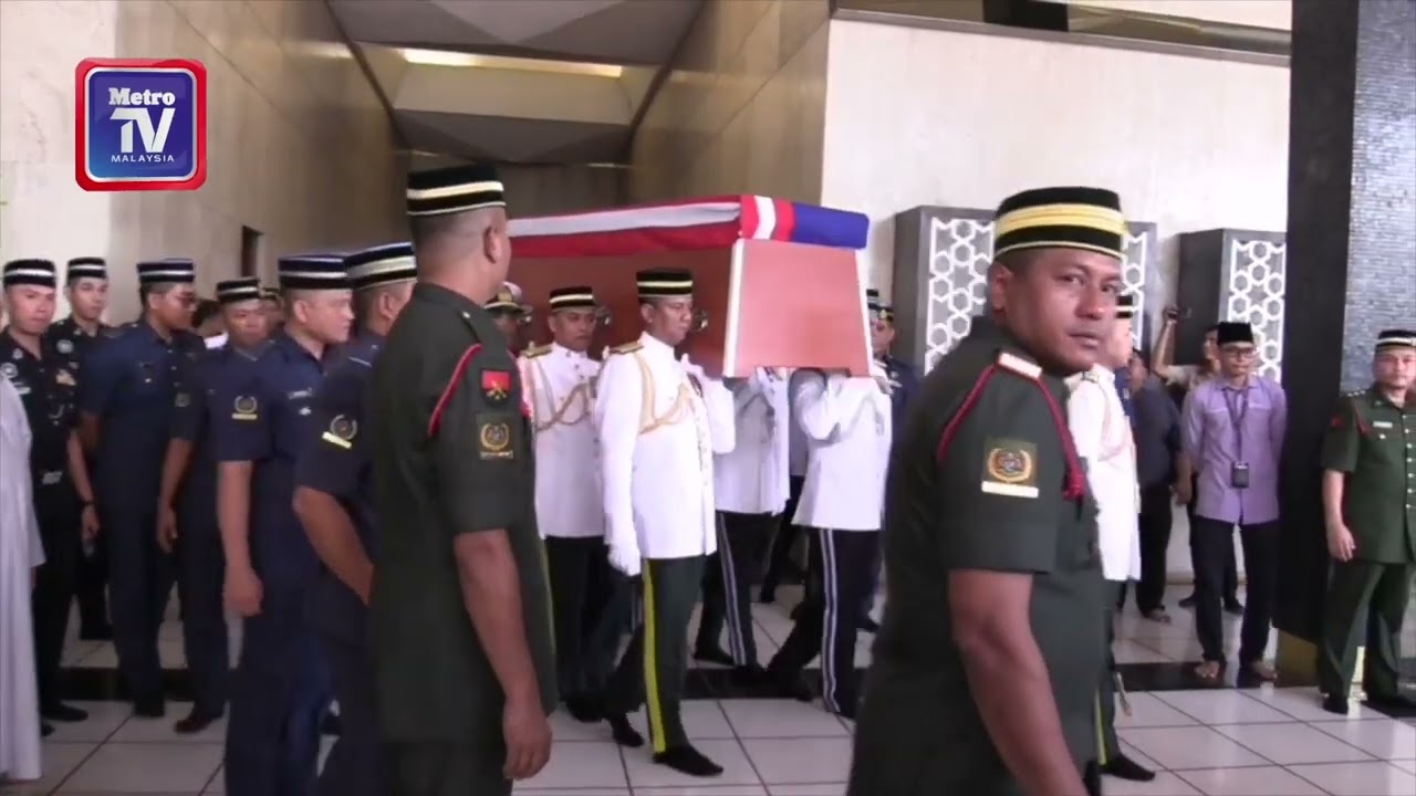 Persiapan Istiadat Pengebumian Negara Tun Abdullah lancar