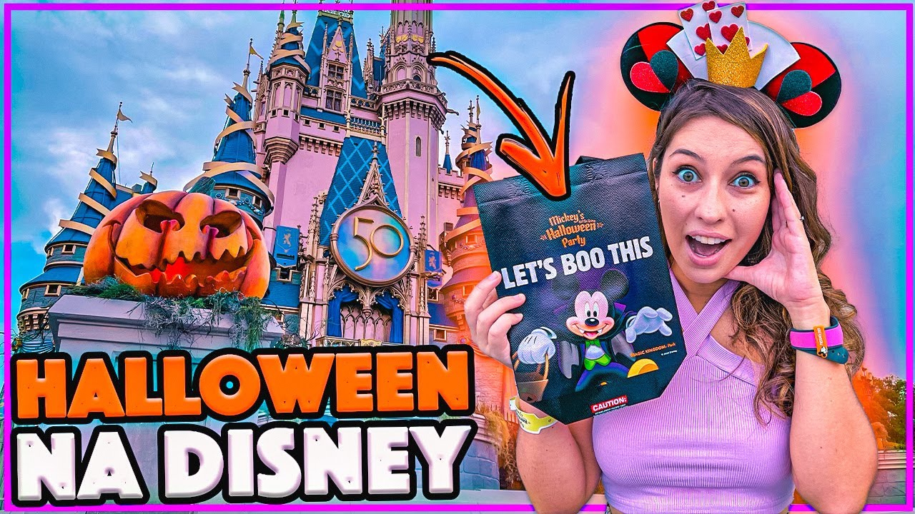 COMO É O HALLOWEEN DA DISNEY - MICKEY’S NOT SO SCARY HALLOWEEN PARTY