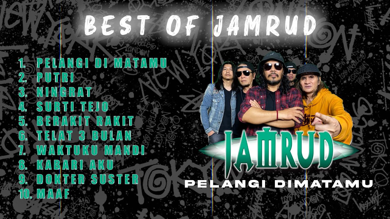 PELANGI DIMATAMU - BEST OF JAMRUD - PLAYLIST LAGU ROCK TERBAIK 2025