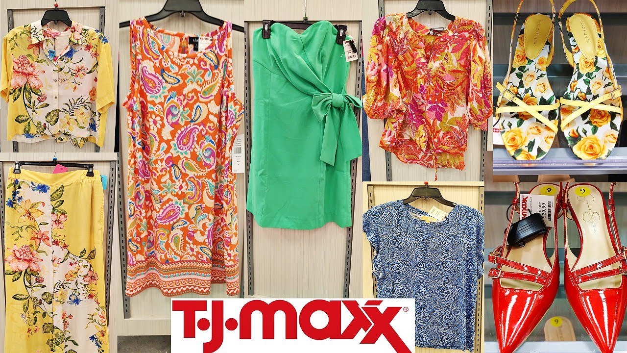 💖TJ MAXX NEW CUTE WOMEN'S FASHION DRESS TOPS BLOUSES SHOES! DESIGNER FINDS! SHOPPING SHOP WITH ME