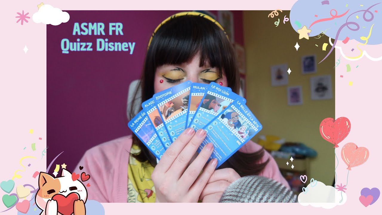 ASMR FR - Quizz Disney (La belle et la bête, Le roi lion, Zootopie, …)