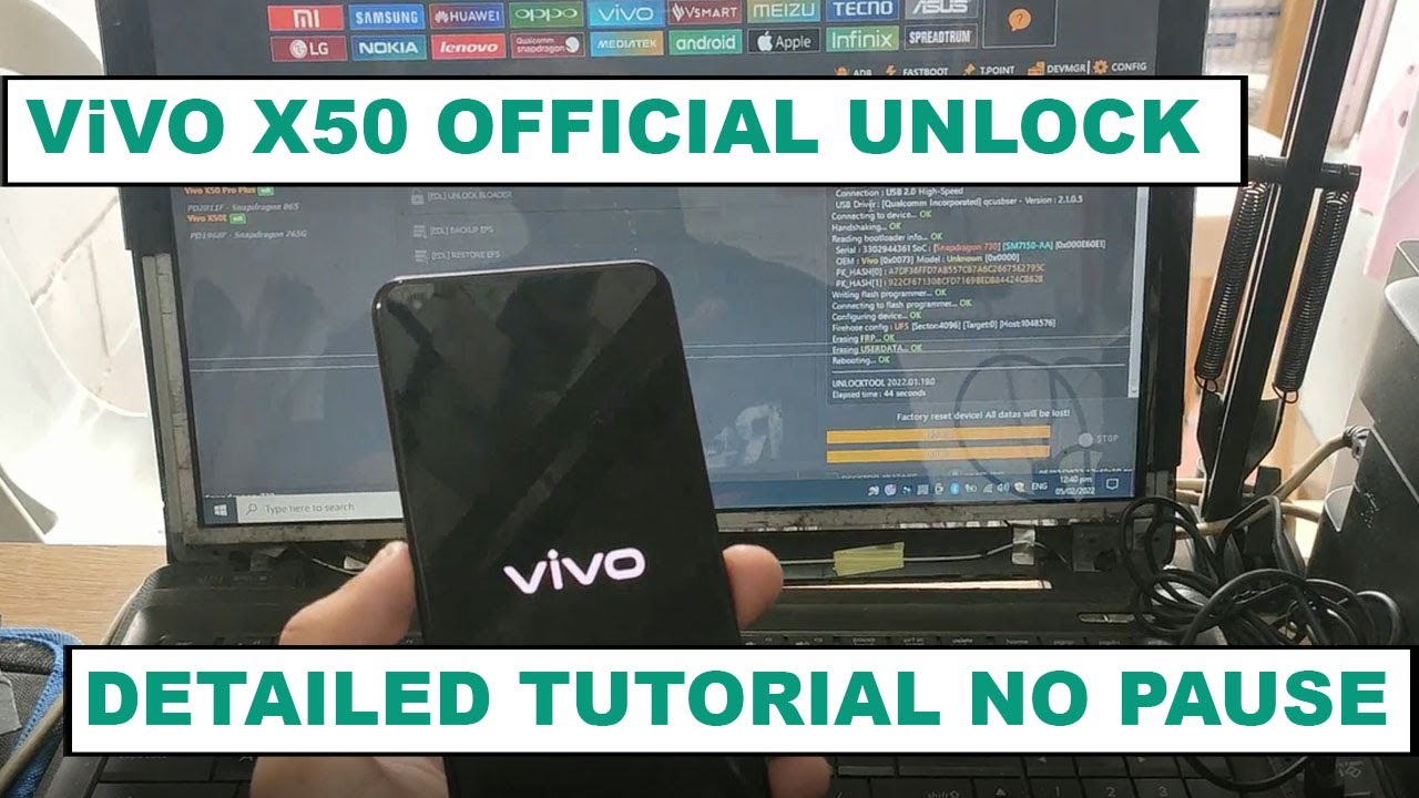 Vivo X50 Password Unlock