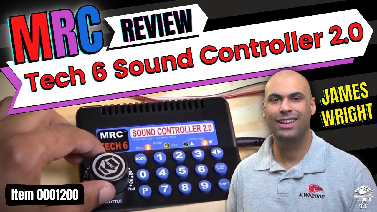 MRC Tech 6 Sound Controller 2.0 Power Pack Review with James Wright!