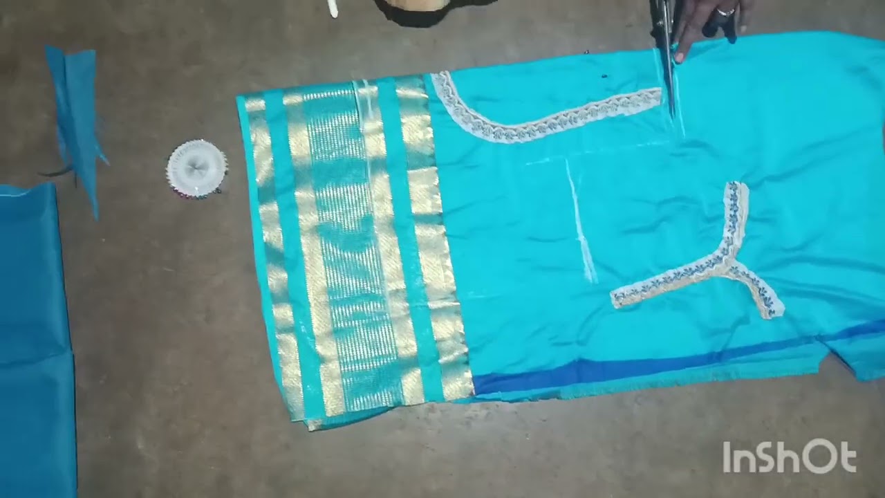  ಎಂಬರೋಯಿಡ್ರಿ  ವರ್ಕ್ ಬ್ಲೌಸ್ ಕಟಿಂಗ್ ಮಾಡುವುದು  ನನ್ನ ಮನೆಗೆ ಕೆಲಸ ಜೊತೆ ಟೈಲರಿಂಗ್ 