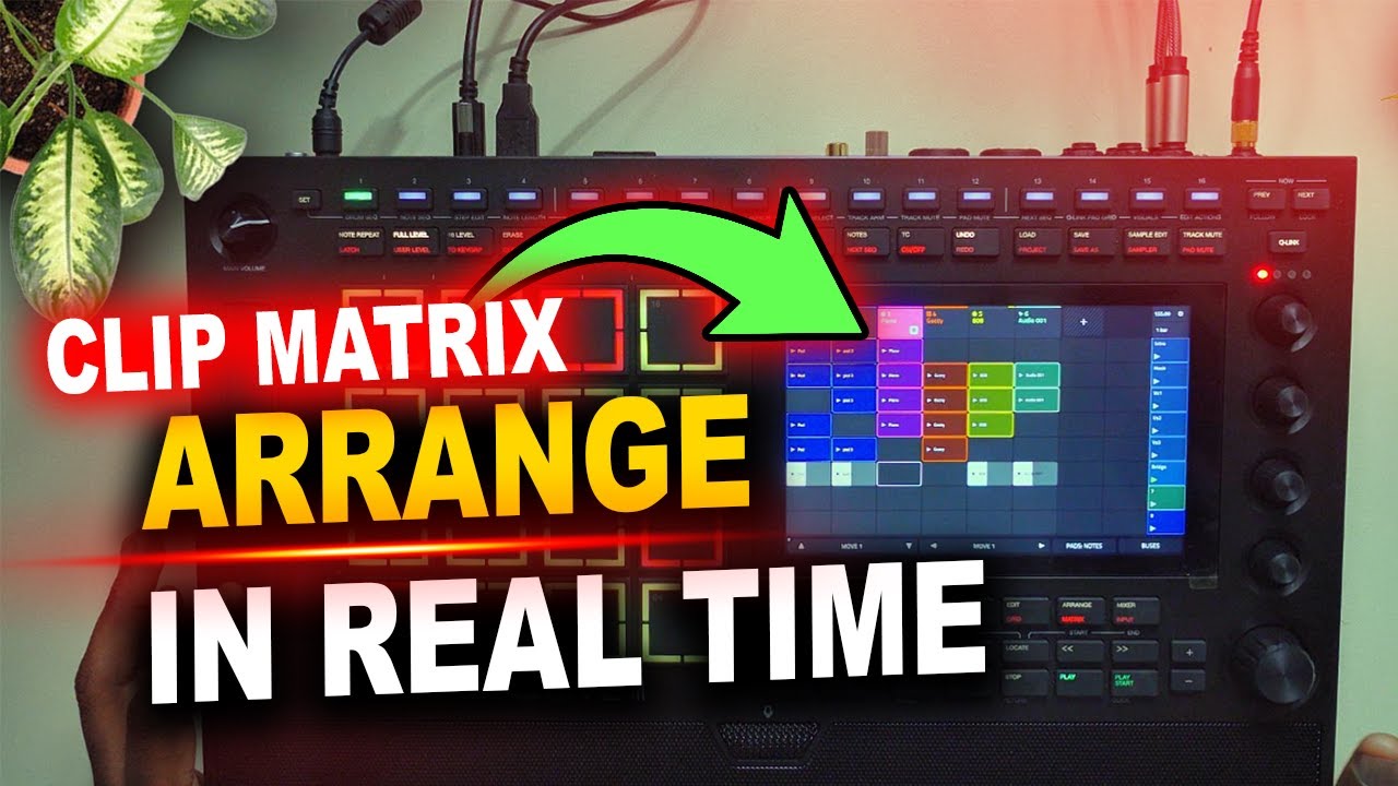 Рабочий процесс MPC Clip Matrix: более быстрая аранжировка битов в реальном времени.