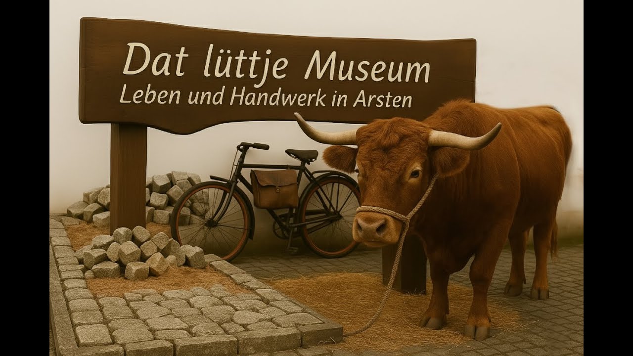 Dat lüttje Museum zeigt alte Werkzeuge des Handwerk und das Leben von damals