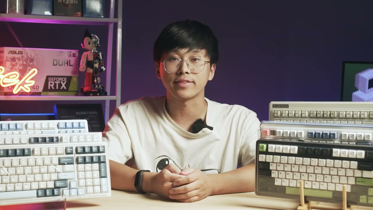 【敲敲看】有数字区才完整？6把98键盘大盘点 | 亦周真体验 | 4K #键盘 #98键盘