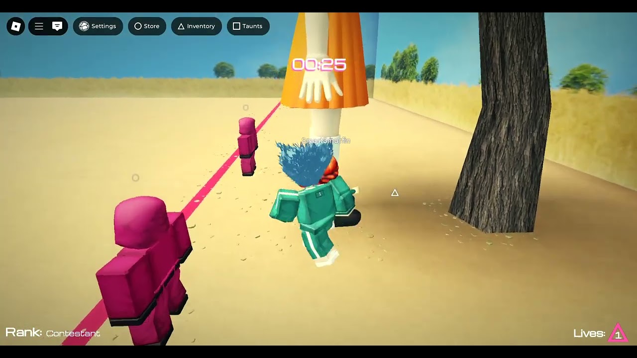 Ik speel Squid Game met mijn moeder!!!