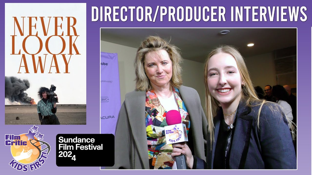 Katherine S. Interviews Cast and Crew for Never Look Away at Sundance Film Festival 2024