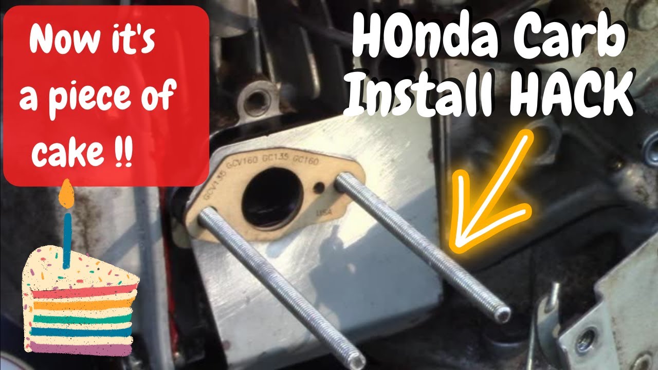 РАЗОЧАРОВАНИЕ ПРОШЛО!!! Простой ЛАЙФХАК по установке карбюратора Honda — проще простого!!!