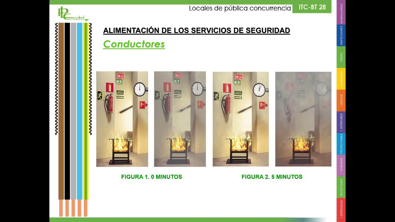 Videoteca del REBT - ITC BT 28 Parte 5 - Conductores a emplear