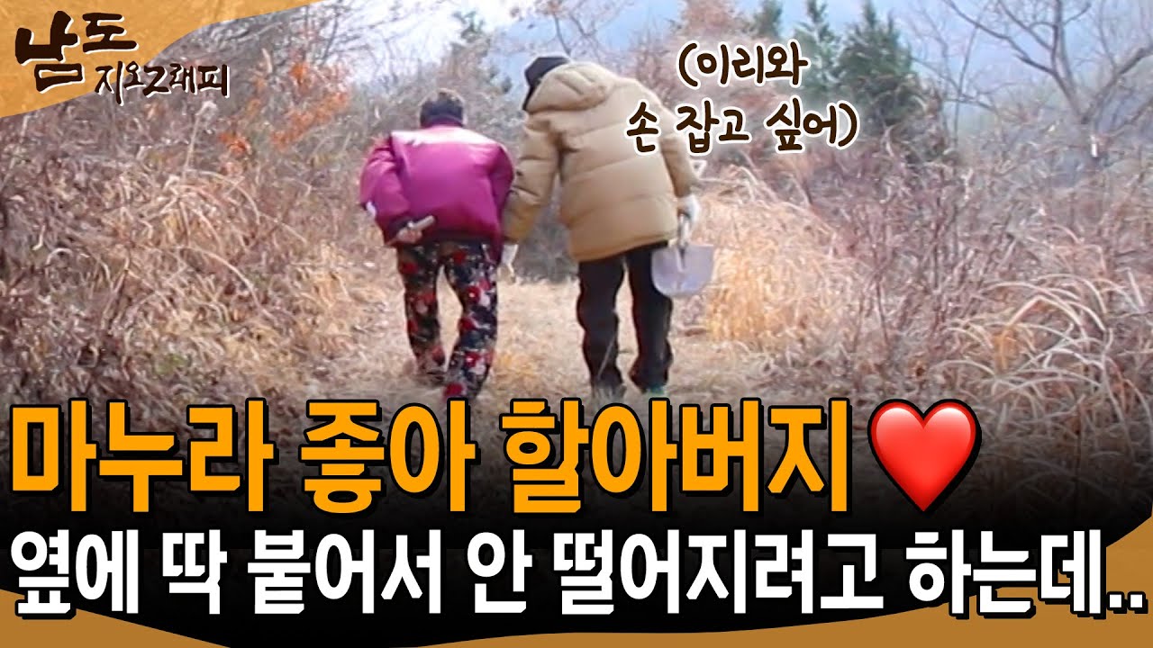 [남도지오그래피] 60년간 틈만 나면 할머니 손잡으려는 할아버지, 그런 할아버지가 귀찮은 할머니🧡  | KBS 2016.01.11