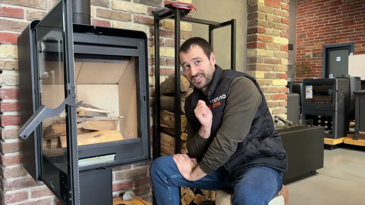 Пічка сталева , Іспанія модель: Lacunza 611. Огляд та розпалення
