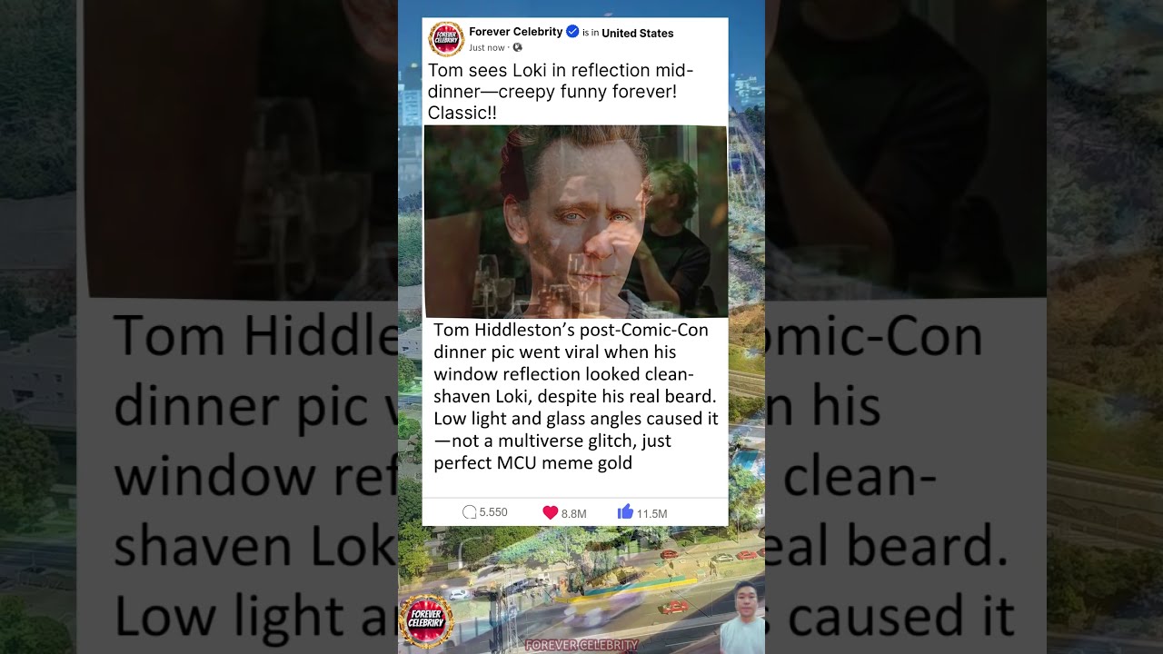 Is Tom Hiddleston's Reflection Actually Loki?