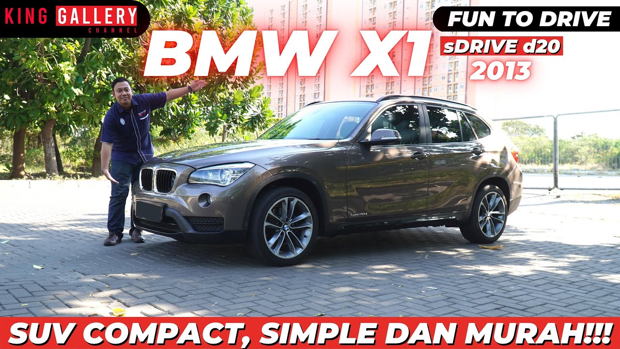 NEW BMW X1 sDRIVE DIESEL 2013 SUNROOF ! SUPER LANGKA ! READY DI KING GALLERY !!!