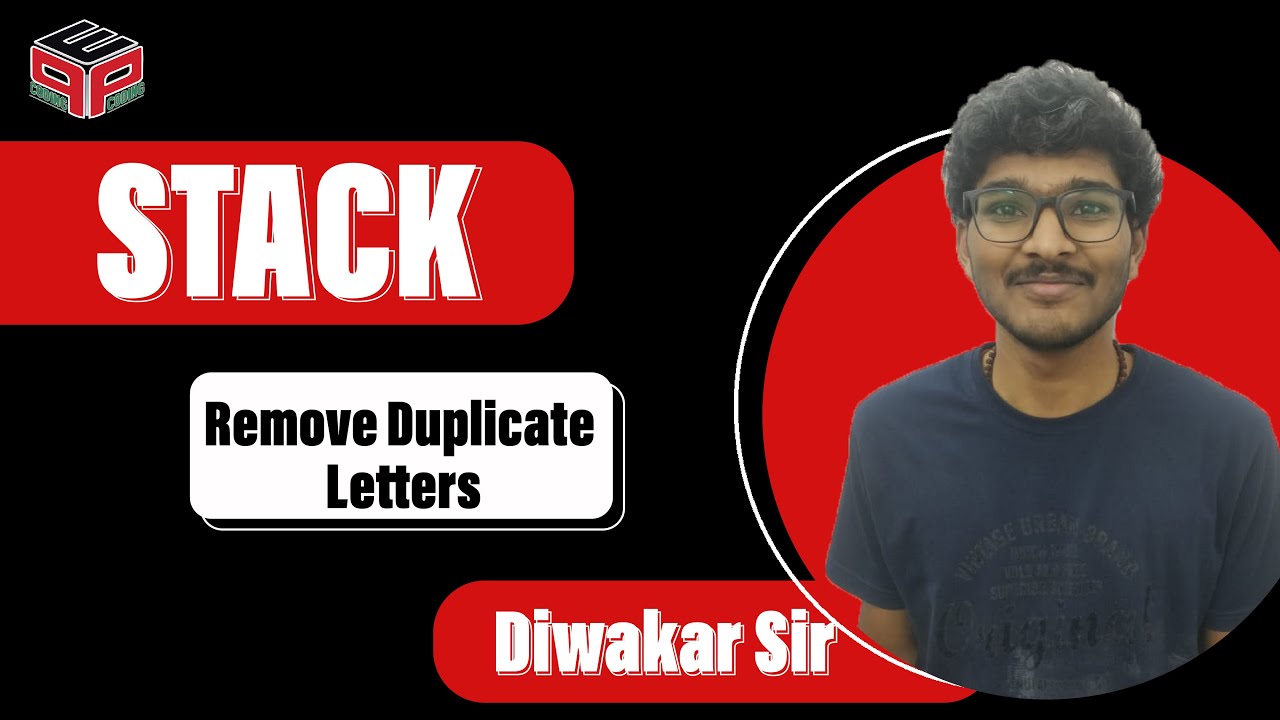 Remove Duplicate Letters | Leetcode 316