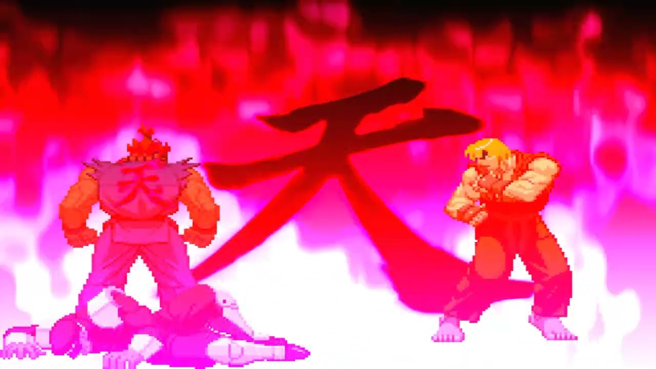 Mugen. Akuma vs God Slayer Ken