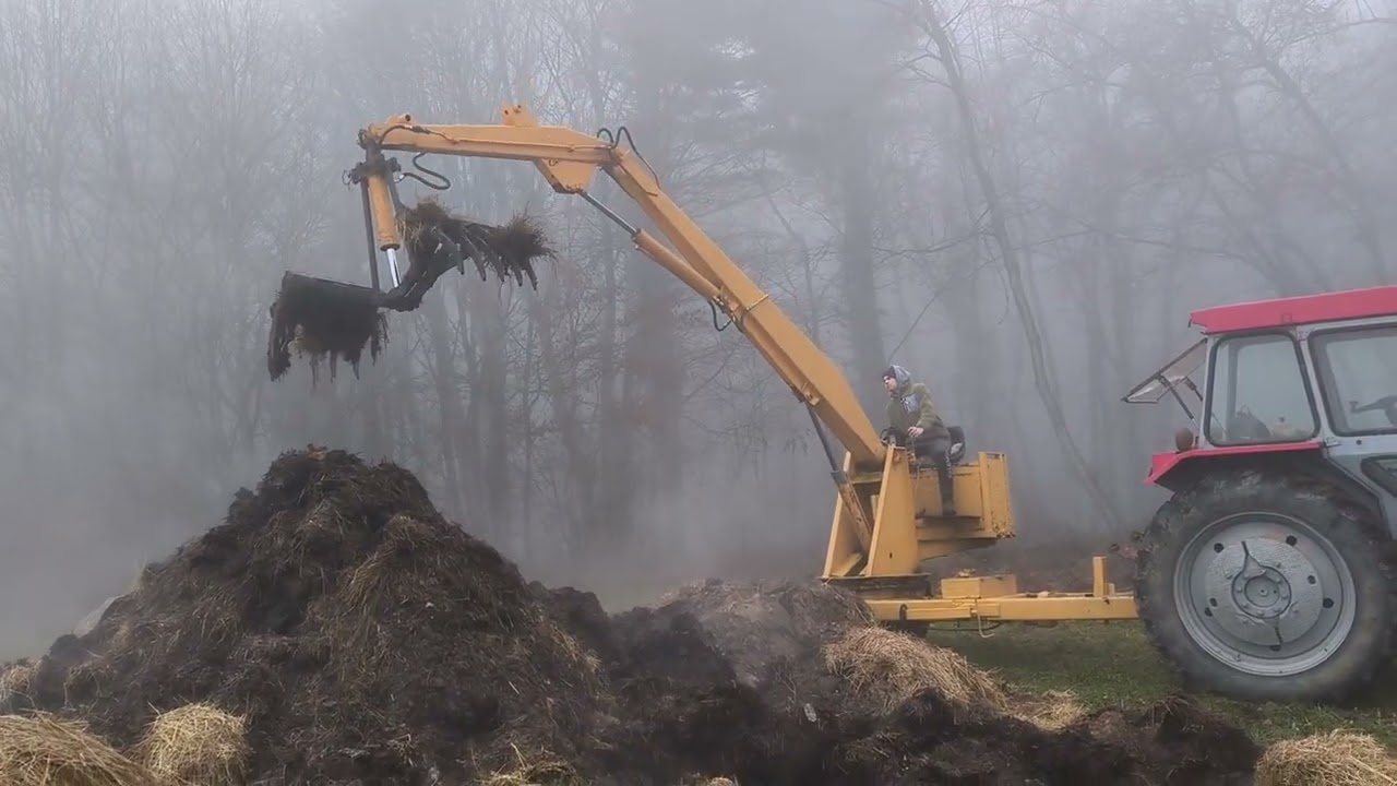 GRAJFER i pravljenje hrpe od stalnjaka/đubriva