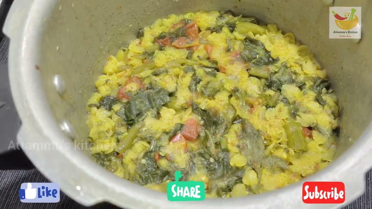 Colocasia Leaves Dal Fry Recipe | Arbi Patta Ki Dal Fry | Chamakura Pappu | Kesuvina Soppu Dal Fry