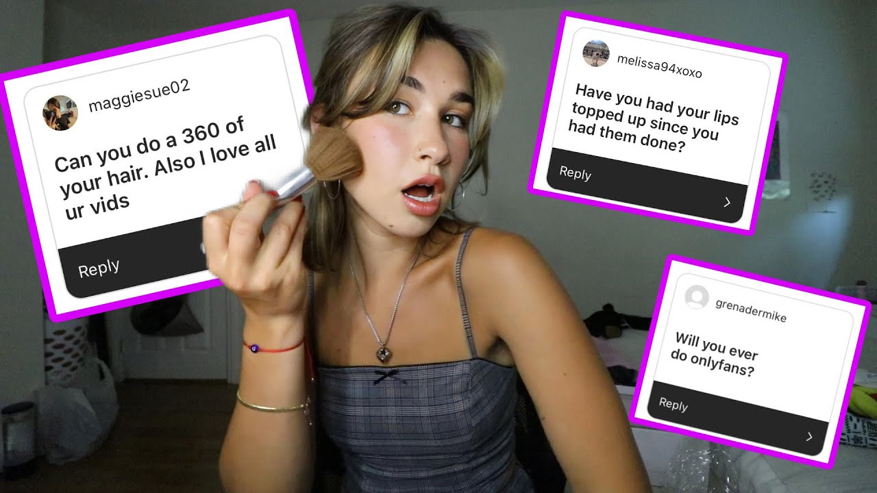grwm for a yummy party !!