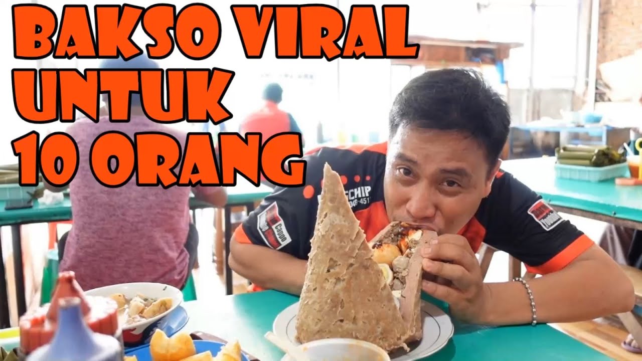 BAKSO VIRALLL ‼️‼️ BAKSO TUMPENG 1KG || MAKANAN MURAH MAKASSAR