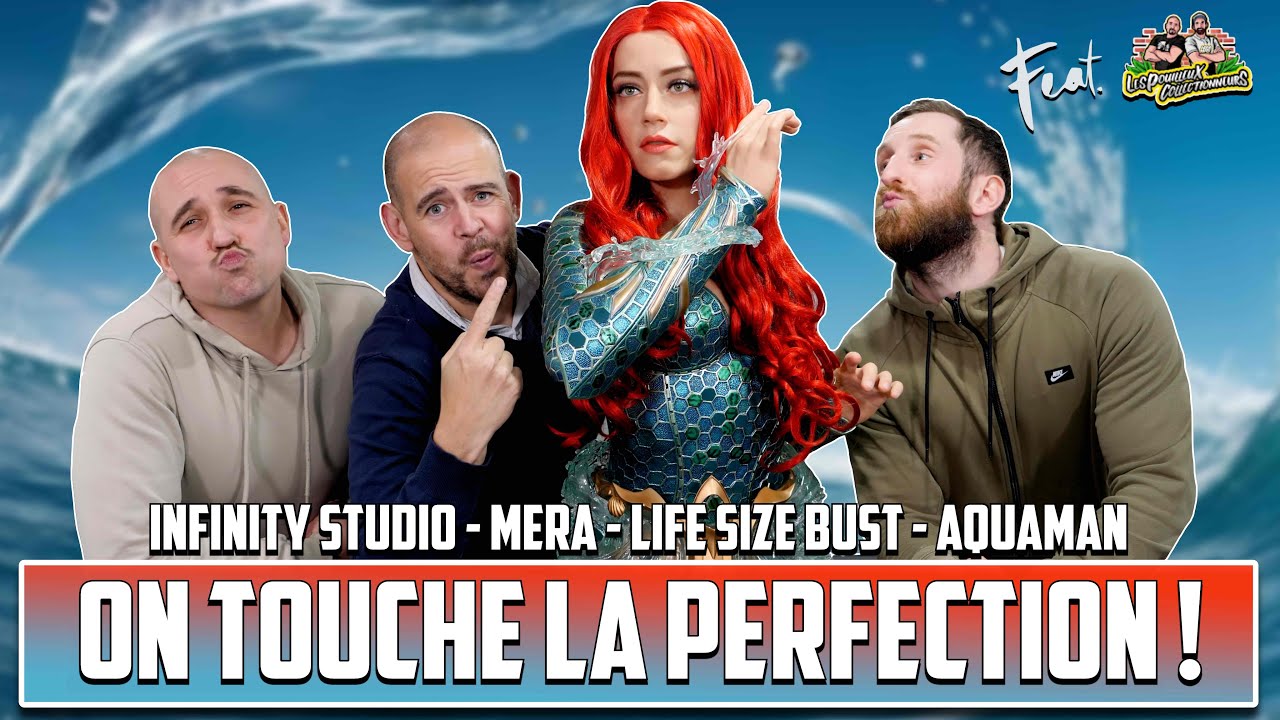 La PERFECTION Frôlée Pour Mera De Infinity Studio !  Mera Life Size Buste !