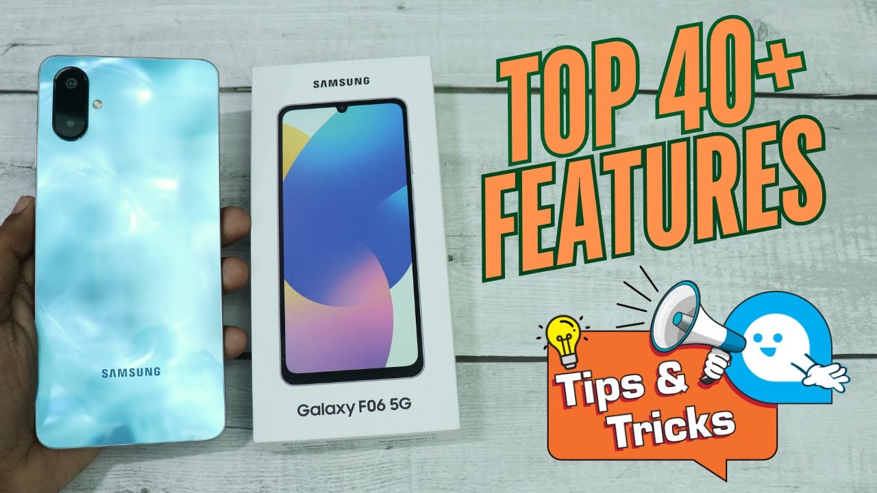 Samsung Galaxy F06 5G Tips & Tricks | 40+ Special Features