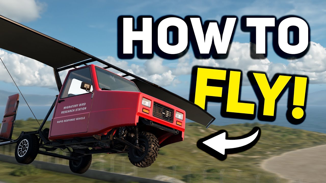 How to Fly the Pigeon! - BeamNG Drive Guide