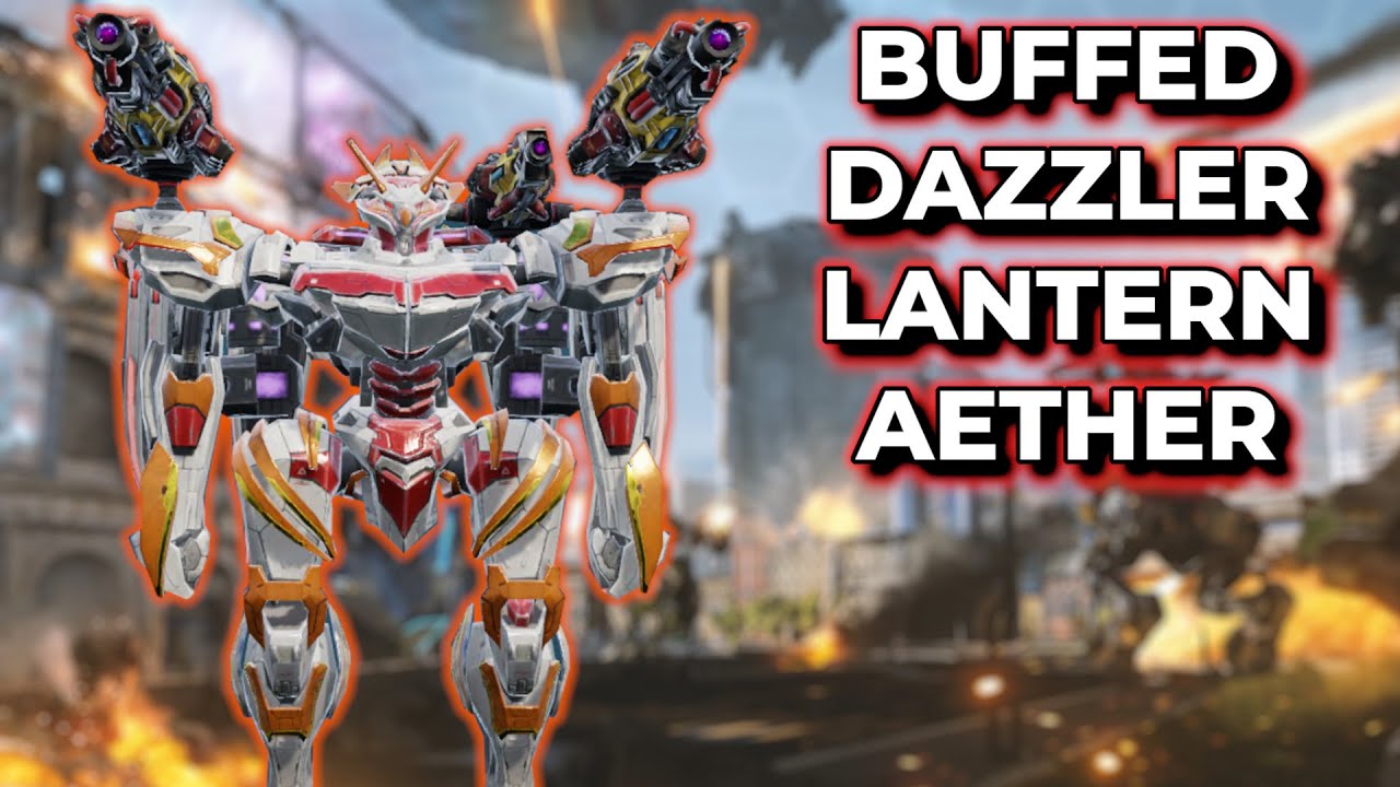 WR - Buffed Dazzler Lantern Aether Annoying Enemies With Blinding | War Robots
