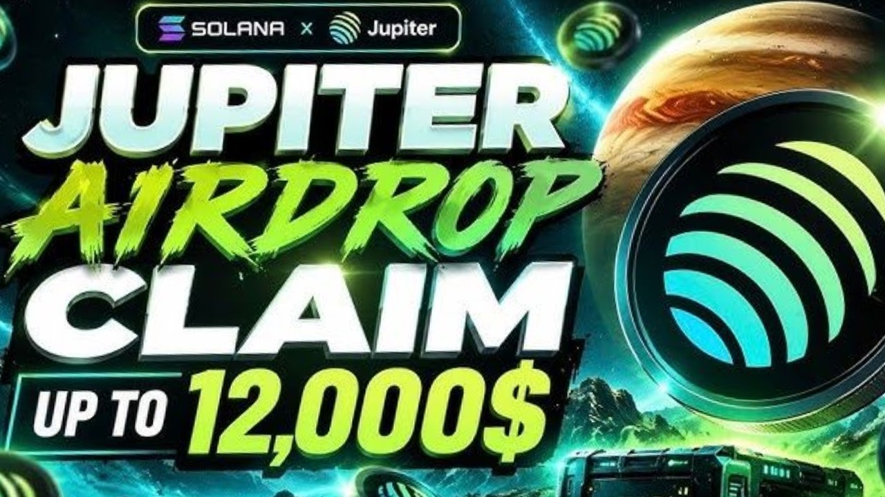 Crypto Airdrop JUPTER is LIVE! ✅ How to Check Eligibility, Claim Free JUP Tokens | Solana Airdrops