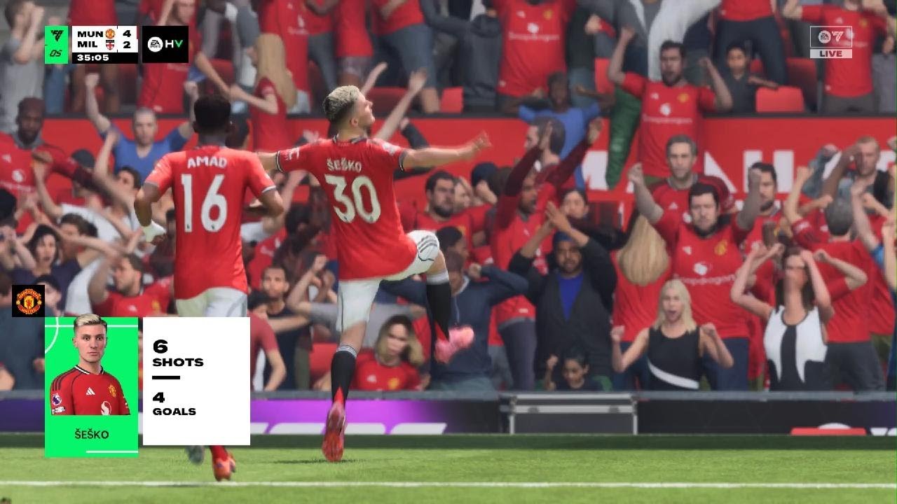 EA SPORTS FC 26 Manchester United Road to division 1 