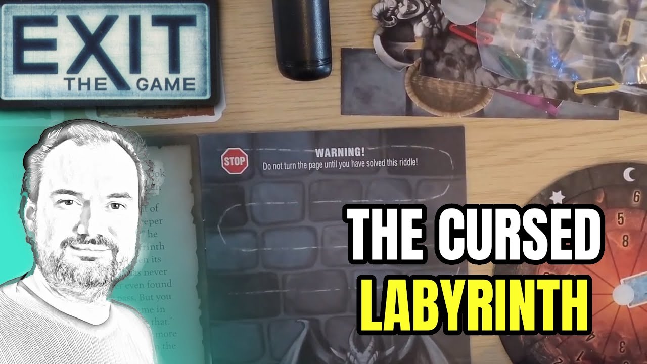 EXIT: The Game | The Cursed Labyrinth | Walkthrough and Review