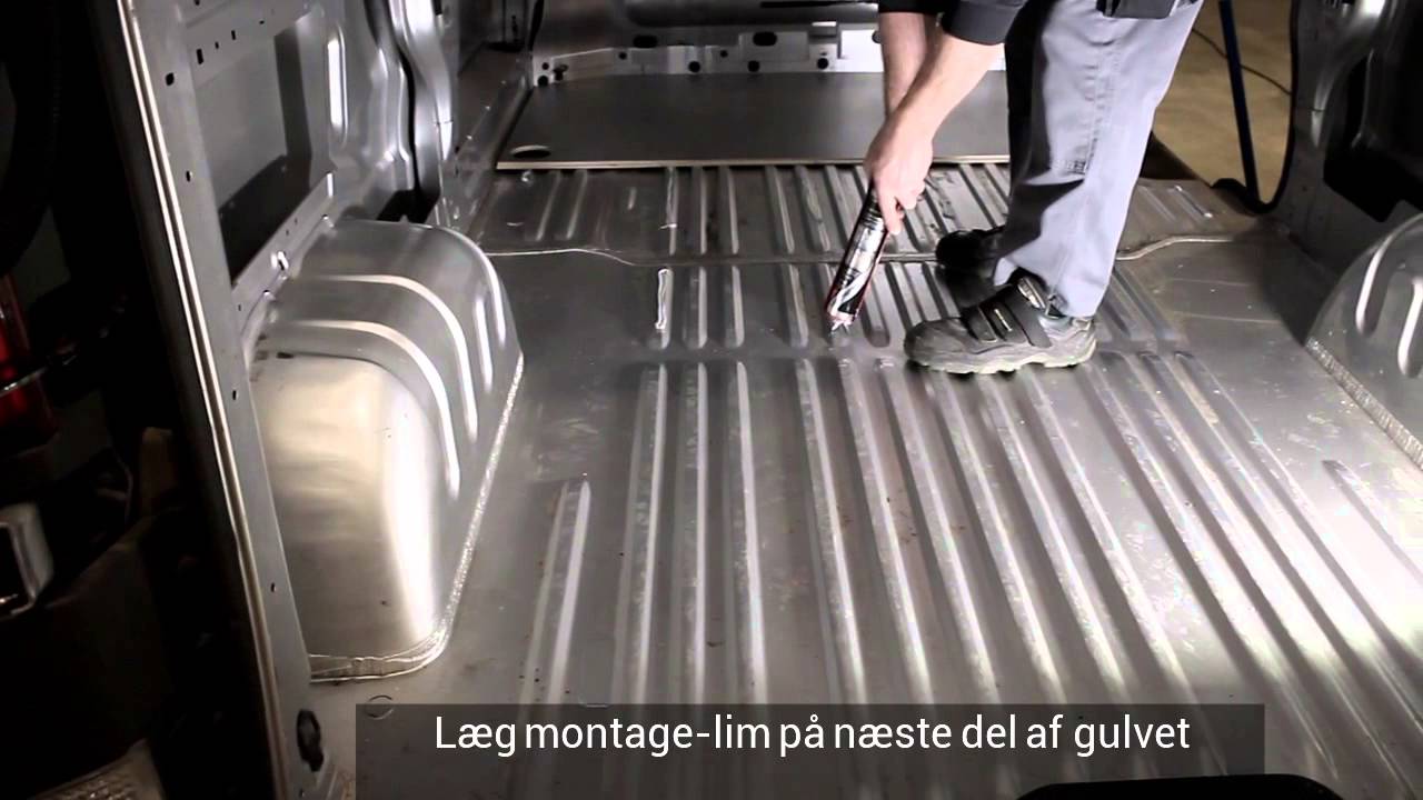 Demo-video: Nem montage af ny bund i varebil