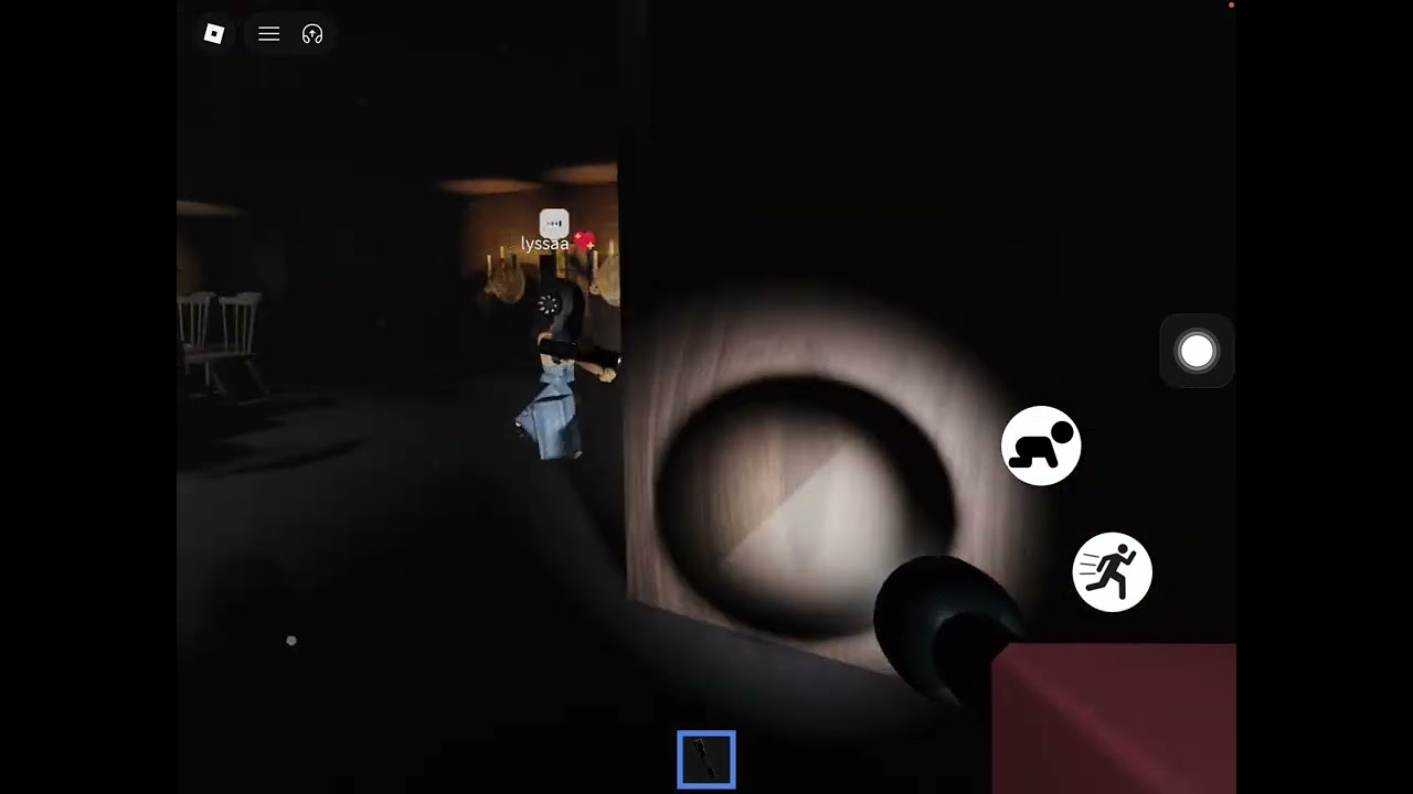 Playing scary game on Roblox with Saint & Friends 