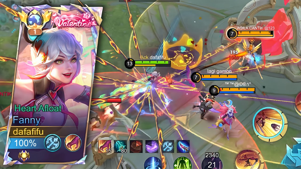 CRAZIEST SPEED FANNY MONTAGE HEART AFLOAT BEST MONTAGE ON PLANET !! - MLBB