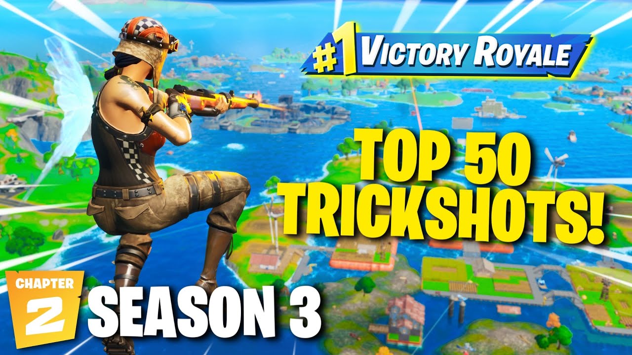 Top 50 BEST Season 3 Trickshots... (insane)
