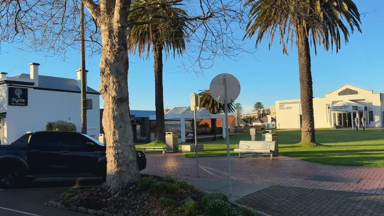 Australia Vic Warrnambool street walk