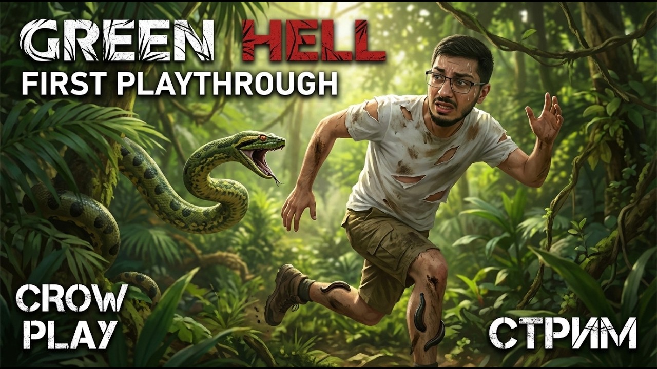 #shorts ► Green Hell ► Первое прохождение ► Стрим #4