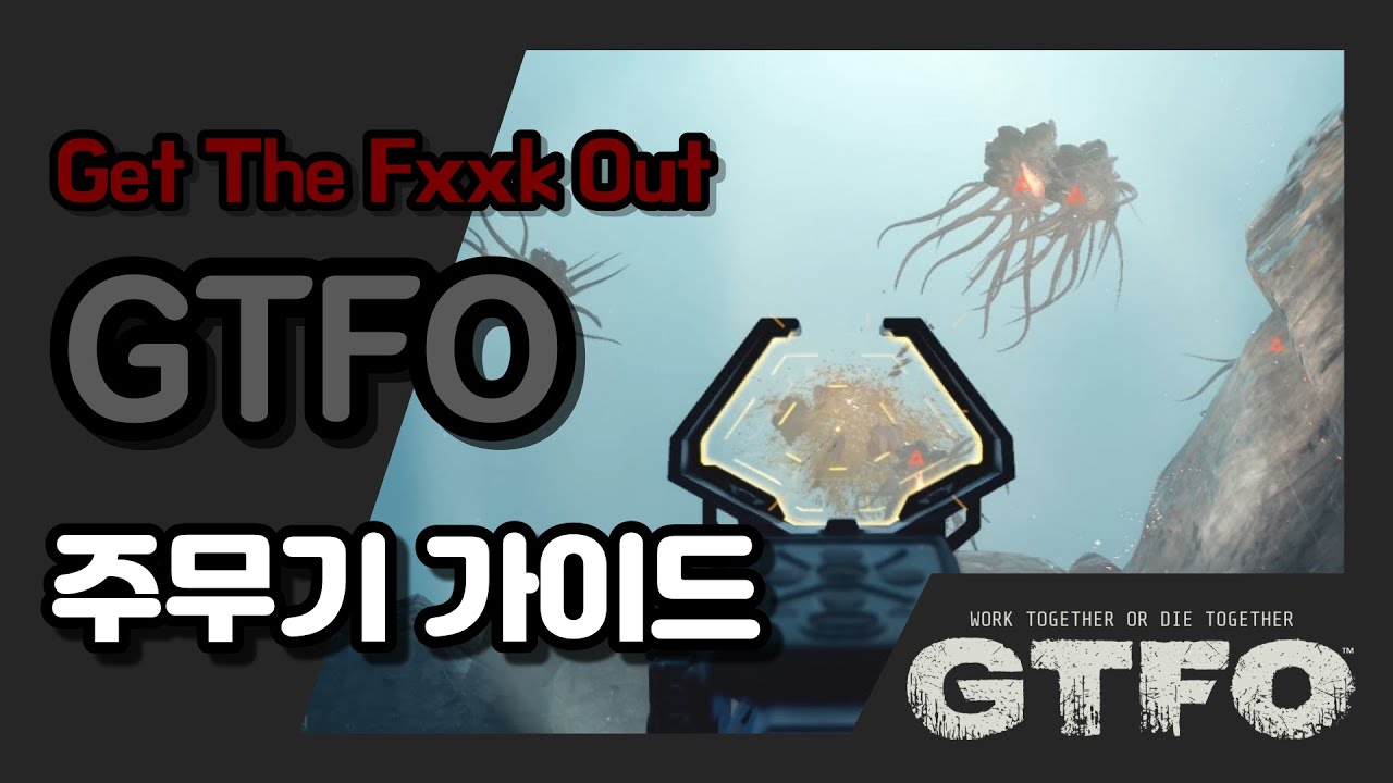 [GTFO]모든 주무기 가이드