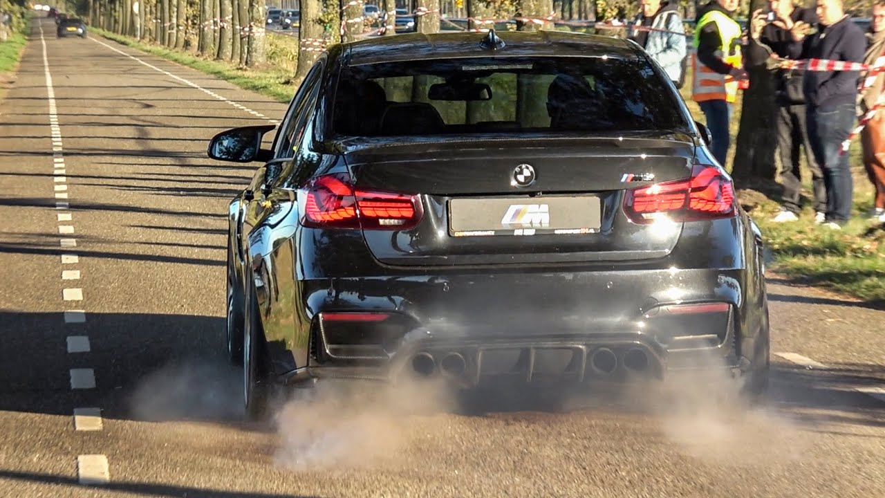 650HP BMW M3 F80 - Flames, LOUD Bangs, HUGE Burnouts and Drag Racing!