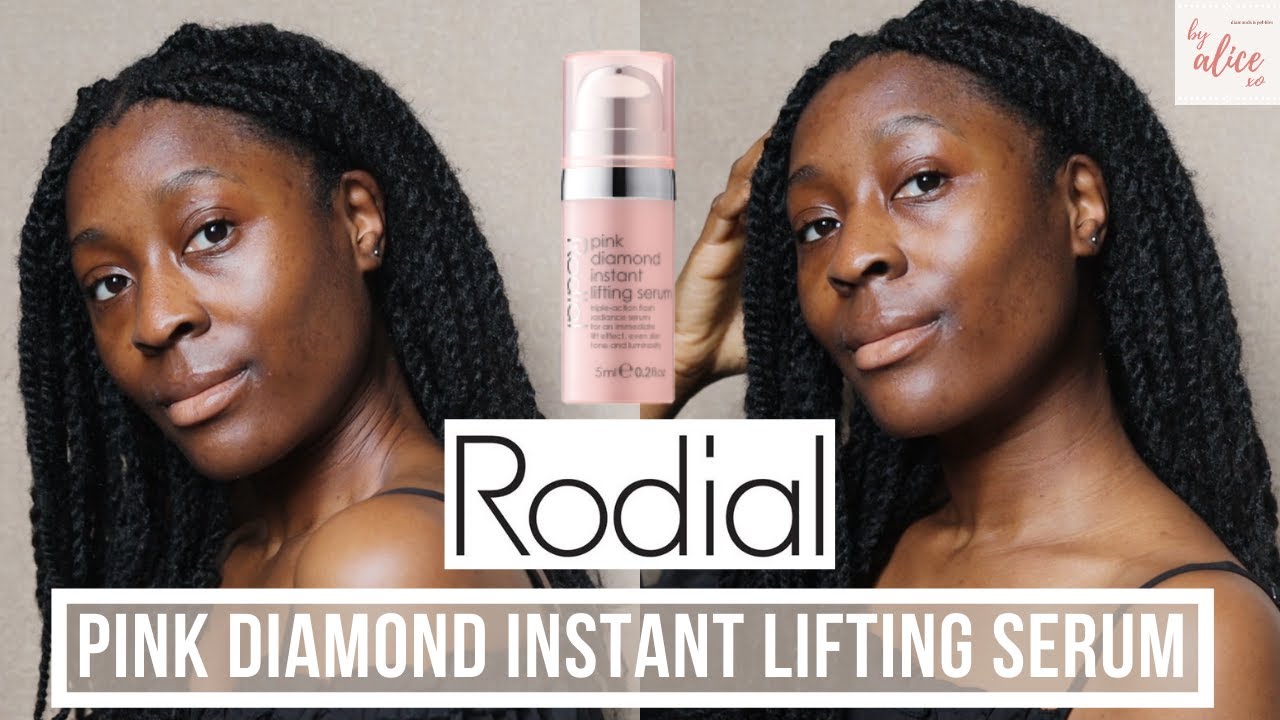 RODIAL PINK DIAMOND INSTANT LIFTING SERUM | GLOWY HYDRATED SKIN | REAL DIAMOND POWDER? | byalicexo