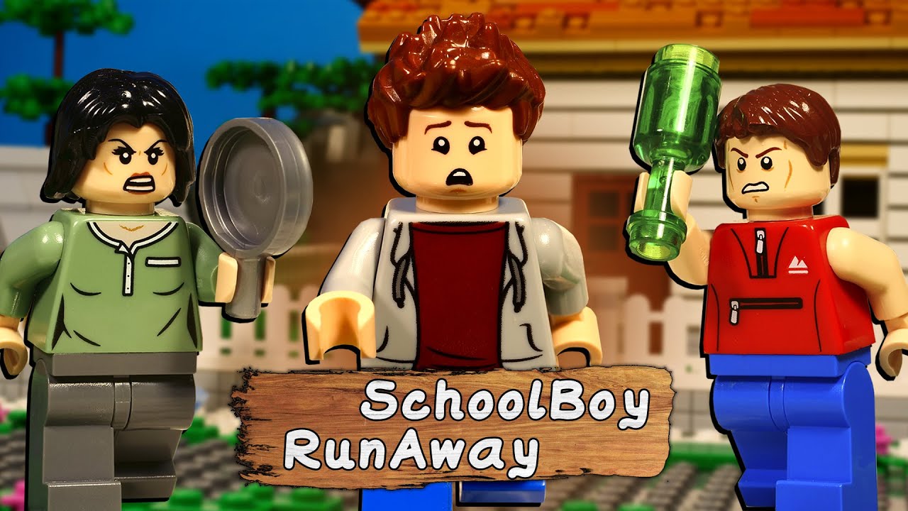 СДЕЛАЛ ИГРУ СКУЛБОЙ из LEGO с СЕКРЕТНОЙ КОНЦОВКОЙ в ЗАКУЛИСЬЕ / Schoolboy Runaway